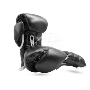 Design Your Own Leather Boxing Gloves Custom Logo High Quality Non-Slip Adjustable Wrist <b>Strap</b> Men's Boxing Gloves for Online - Product Image 2