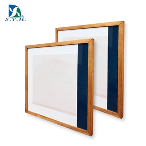 Pizarra Magnética Decorativa Geométrica con Marco de Madera Lacado de 42x42cm, Impresión por Sublimación a una Cara, Certificación CPSIA, para el Hogar - Product Image 4