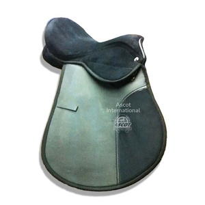 Sillín de Doma Inglesa de Diseño Premium para Caballos Cuero Sintético con Asiento de Ante Precio - Product Image 4