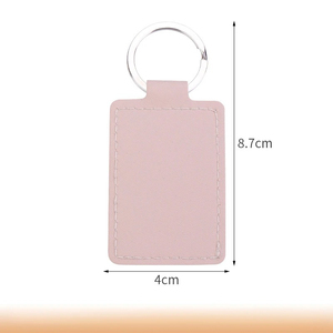 Porte-clés en cuir, accessoire cadeau, porte-clés élégant en cuir véritable pour les clés de voiture et l'usage quotidien - Product Image 6