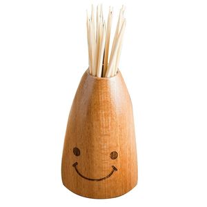 Porta Palillos de Madera Hecho a Mano, Dispensador de Palillos Rústico para Mesa, Decoración para Cocina, Comedor, Restaurante, Hotel - Product Image 1