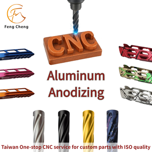 Servicios de Fresado CNC Personalizado Feng Cheng de Taiwán para Piezas de Aluminio Anodizado Vibrante en Más de 9 Colores - Product Image 1
