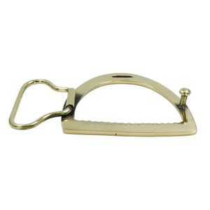 Eco Friendly Brown Genuine Leather <b>Belts</b> With Luxury Horse Stirrup Buckle Gift Ideas Fashionable Casual Waist <b>Belts</b> For <b>Girls</b> - Product Image 2