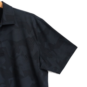 Hot Selling Factory Men's Summer New Fashion Style Dazzling Camouflage Pattern <b>Collared</b> Casual Short-sleeved <b>Shirt</b> Polo Tshirt - Product Image 4