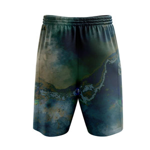 กางเกงว่ายน้ำชายแบบสั้น กางเกงบอร์ดชอร์ตสั่งทำพิเศษ ผ้าโพลีเอสเตอร์ 100% ชุดชายหาด กางเกงชายหาดเปล่าสำหรับผู้ชาย พร้อมโลโก้สั่งทำ พิมพ์ลายแบบซับลิเมชั่น - Product Image 2