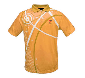Maillot de Tennis Homme Haute Qualité à Manches Courtes, Design Personnalisé, Couleur sur Mesure, Tissu 100% Polyester Respirant - Product Image 1