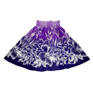 กระโปรงแม็กซี่ลายดอกฮาวายสำหรับผู้หญิง สไตล์ชายหาด เหมาะสำหรับวันหยุดฤดูร้อนแบบสบายๆ น้ำหนักเบา ผ้าพลิ้ว - Product Image 4