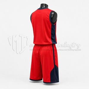 Conjunto de Uniforme de Baloncesto Personalizable - Camiseta y Pantalones Cortos Transpirables para Entrenamiento y Competición - Product Image 5