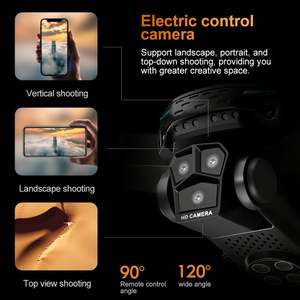 Mini Dron RC para Exteriores KY605S con Cámara Dual 4K, Pantalla LCD Triple FPV, Quadcopter de Largo Alcance - Product Image 2