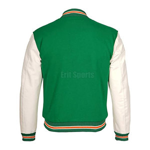 Chaqueta Letterman para hombre de material de alta calidad, diseñada para mantenerlo abrigado y con estilo durante las temporadas de otoño e invierno. - Product Image 2