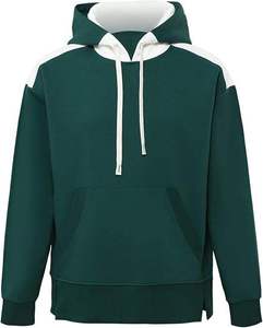 Conjunto de chándal de otoño de 2 piezas para niñas, ligero, con capucha, de algodón y forro polar tecnológico, ecológico, liso, estilo hip hop, personalizable, con cordón. - Product Image 1