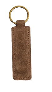 Leather Metal Keychain with Zinc Alloy <b>Key</b> <b>Ring</b> for Promotional Gift Pendant Accessory - Product Image 4