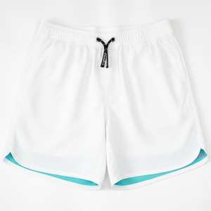 unisex pickleball athleisure Shorts Quick Dry Beach <b>Trunks</b> Drawstring Elastic Waist Mesh Lining Custom logo sports wear - Product Image 1