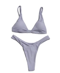 Unisex High Quality Customize Swimmer Bikini Set Bra and Underwear With Customize Logo Beach wear Bikini - Product Image 1