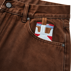 Men's Vintage Denim Jorts Fashion Baggy Shorts OEM ODM Custom Brand Manufacturer - Product Image 6