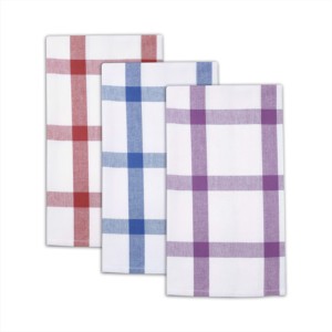 Ensemble de torchons de cuisine à carreaux de Noël en coton 100% de haute qualité, séchage rapide, taille personnalisable à bas prix - Product Image 6