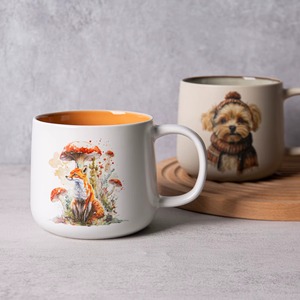 Cute <b>ceramic</b> <b>mug</b> with a glossy finish that adds charm to your drinkware collection - Product Image 2