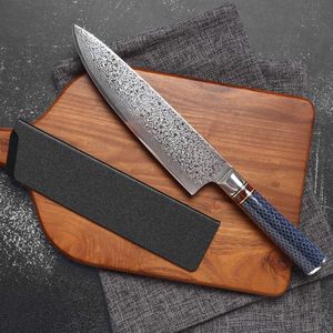 Chef <b>Knife</b> 8 Inch Damascus Chefs <b>Knife</b> Japanese <b>Kitchen</b> <b>Knife</b> Sharpest 67-Layer High Carbon Stainless Steel <b>knife</b> Cooking - Product Image 6