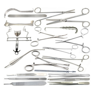Ensemble d'instruments de chirurgie générale de qualité supérieure, kit complet d'outils chirurgicaux pour usage professionnel dans les hôpitaux et les cliniques - Product Image 1