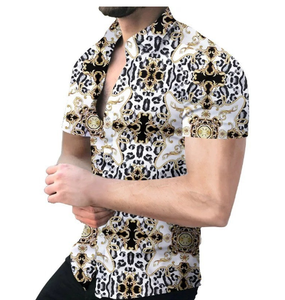 Chemise hawaïenne pour homme grande taille, impression par sublimation personnalisée |   Vêtements décontractés légers pour l'été - Product Image 3