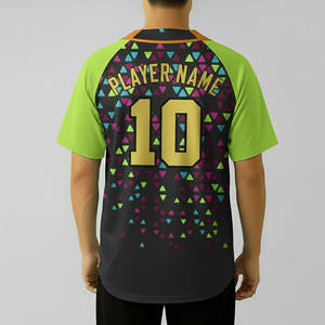 เสื้อเบสบอลลายทางสั่งทำราคาส่งถูก - Product Image 2