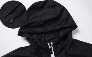 OEM ODM Custom LOGO Spring Autumn Lightweight Quick Dry Windbreaker Jacket Sports Jacket for <b>Men</b> - Product Image 2