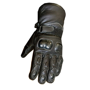 Best Price Quality Leather Motocross Racing Gloves Breathable Waterproof <b>Hook</b> Loop Closure Motorbike Riding Sports Casual Use - Product Image 2