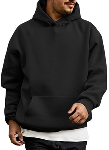 hoodies Unisex Winter Hoodies Casual Sports Embroidered Customizable Regular Fit 100% Cotton - Product Image 4