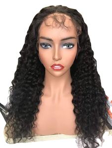 วิกผมคนแต่งหนังแท้ติดหนังกำพร้าแบบมีความละเอียดสูงลูกไม้4x4 5x5 6 7x7ปิดได้โดยตรงจากผู้ขายอินเดีย - Product Image 2