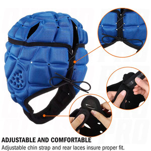 Casque de rugby souple pour enfants et jeunes – Casque de protection pour le flag football et l'entraînement - Product Image 4