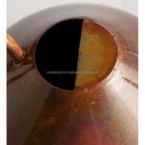 Arrosoir en métal artisanal finition antique pour plantes, design moderne et minimaliste, pour l'entretien des plantes d'intérieur, Zahid Exports - Product Image 5