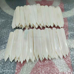 Hojas de Hueso de Búfalo Blanco, Material Natural para Artesanía con Hueso, para Fabricación de Cuchillos y Herramientas a Precio Económico - Product Image 4