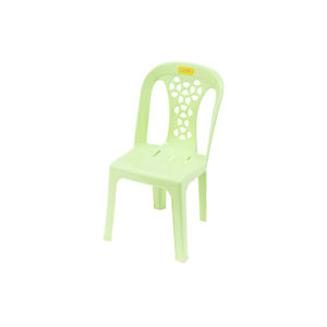 Petite chaise de dossier en plastique PP de haute qualité avec motif floral robuste et épais fabriqué à partir de matériaux de haute qualité - Product Image 2