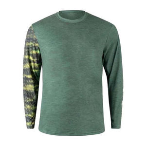 Customized UPF 50 Quick Dry 100% Polyester Fishing Long Sleeve Fishing Suit Long Sleeve <b>Sunscreen</b> Full Sublimation 3D - Product Image 1