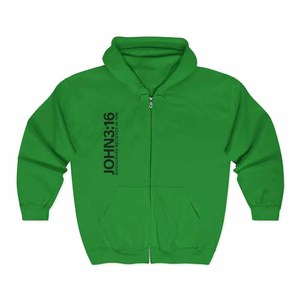 Sweat-shirt à capuche John Be The Light pour hommes, femmes et jeunes, en tissu French Terry, personnalisé, vente en gros - Product Image 2