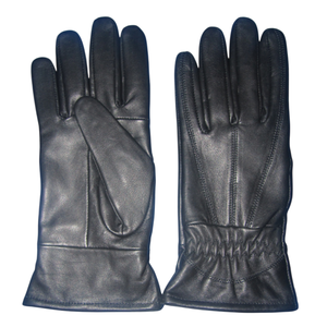Guantes de piel de oveja auténtica para hombre con logotipo personalizado, los mejores guantes de invierno a la moda, guantes cálidos de invierno con pantalla táctil para conducir, venta al por mayor - Product Image 3