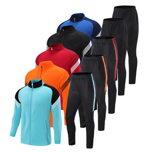 SHAFIQ SPORTS Survêtement unisexe grande taille 2-en-1 automne à manches longues avec capuche et cordon de serrage, blocs de couleur, tenue décontractée et sportive - Product Image 5