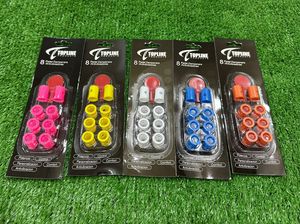 ตัวลดแรงสั่นสะเทือนไม้เทนนิส Topline Padel Racket Dampener, 8 in 1 ทำจากยาง, ลดการสั่นสะเทือนของไม้, ใช้งานง่าย - Product Image 2