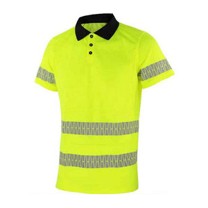 Wholesale Premium Quality Factory Direct Reflective Safety Polo Shirts Custom Workwear Safety Polo Shirt Made In Pakistan - Product Image 1