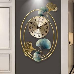Horloge murale en fer de conception artisanale, nouvelle arrivée, article de décoration murale pour salon, salle à manger, fond, grande taille, horloge murale en métal - Product Image 1