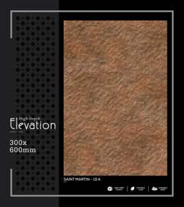 Elegante Azulejo de Porcelana de Alta Profundidad para Pared, 300x600mm, 30x60cm, 12x24, Acabado Mate, Estructura Perforada, Azulejo Decorativo para Revestimiento de Paredes - Product Image 5