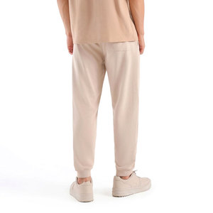 Pantalon de jogging décontracté pour homme, style streetwear, coupe décontractée, coupe-vent, en tissu 100 % coton doux, taille élastique, doublure polaire - Product Image 3