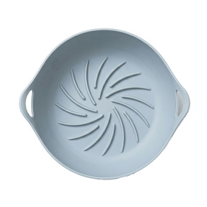 [DONGCHIMI BROTHERS] Olla de Silicona Platino Premium para Freidora de Aire (Rosa Melocotón, Verde Menta Oscuro, Azul Oscuro, Gris) Fabricada en Corea, Resistente al Calor - Product Image 5
