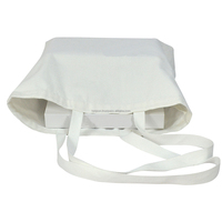 Sac fourre-tout en toile épaisse, vente en gros, logo et marque personnalisés, poche durable, réutilisable, promotionnel, antivol, fermeture éclair étanche