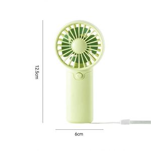Ventilador de Mano Recargable Personalizado de Plástico, Tres Velocidades, Portátil, USB, Mini, para Oficina, Hogar, Viajes y Uso en Exteriores - Product Image 3