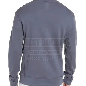 เสื้อสเวตเชิ้ตผ้าคอตตอนผสมแบบสั่งทำพิเศษสำหรับผู้ชาย ราคาโรงงาน - Product Image 4