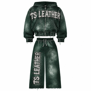 Chándales Unisex de Invierno Transpirables de Corte Regular, con Capucha, Estilo Vintage, 100% Algodón de Peso Medio, Color Personalizado, Logotipo Premium - Product Image 5