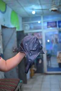 หน้ากากบาลาคลาวาหนังปรับได้ตามสั่ง พิมพ์ลายดิจิทัล ปักโลโก้ 3 มิติ ระบายอากาศ กันลม กันน้ำ หนังแท้ 100% สำหรับทุกเพศ - Product Image 5