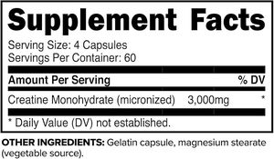 Venta al por mayor de cápsulas de polvo de Monohidrato de Creatina suplementos OEM cápsulas de Monohidrato de Creatina - Product Image 3