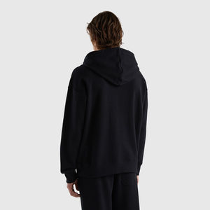 Sweat-shirt à capuche zippé épais et chaud pour homme, coupe ample et décontractée, style oversize, personnalisable avec logo, vente en gros - Product Image 2